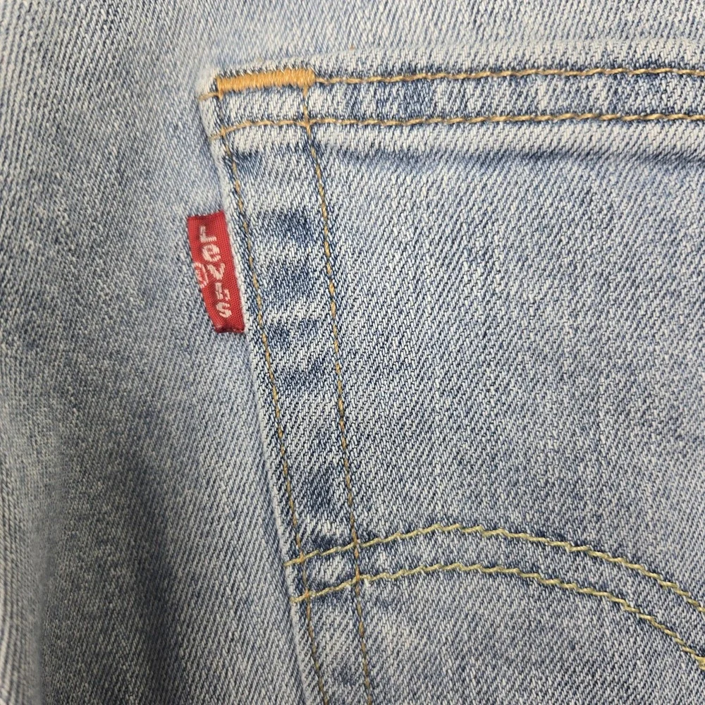 Levi's 505 Jeans 34x30 Regular Fit Blue Denim‎ Light Wash